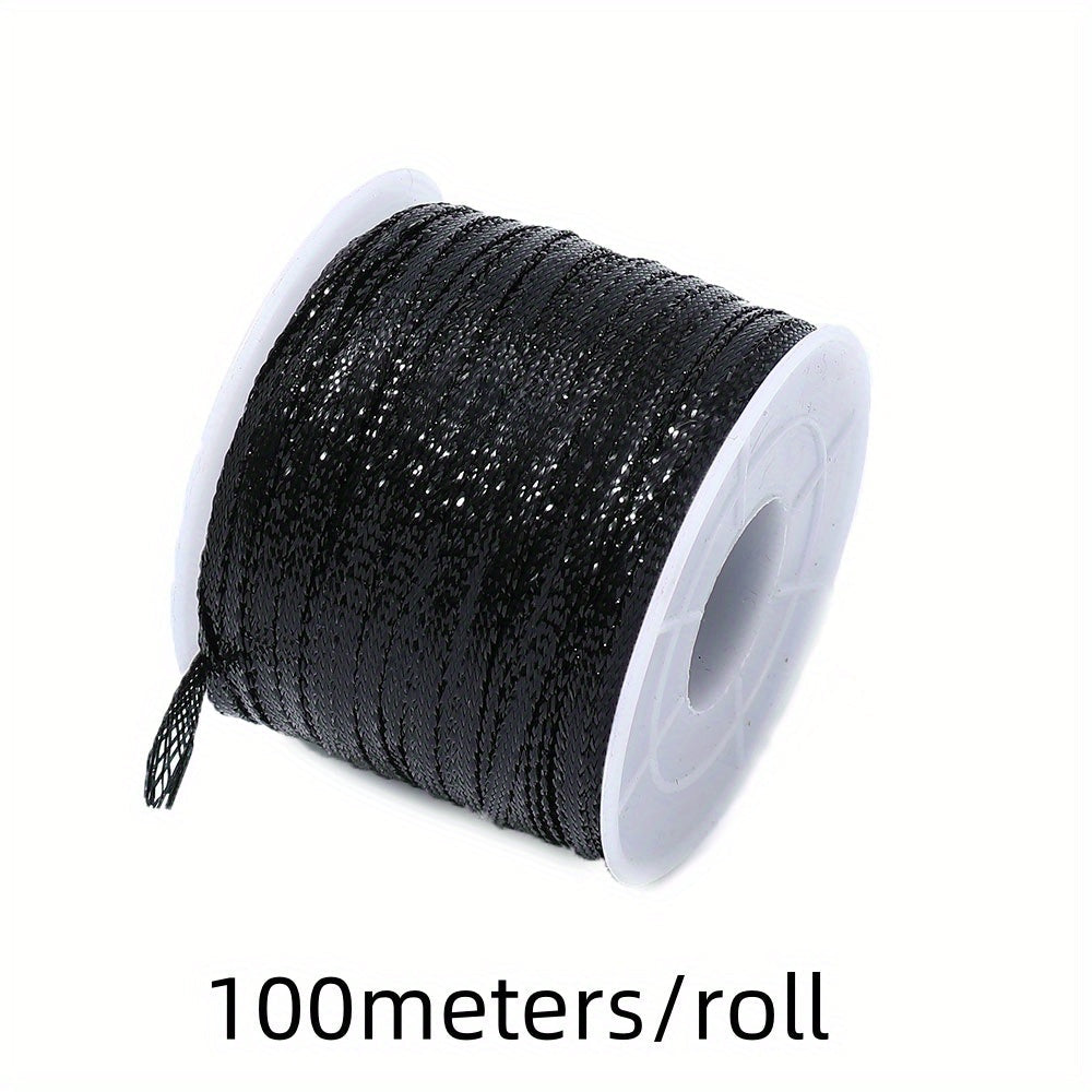 100 m/Roll 3 mm Christmas Ribbon Cord