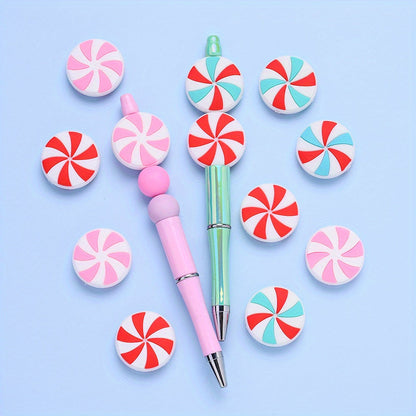 Round Silicone Focal Beads