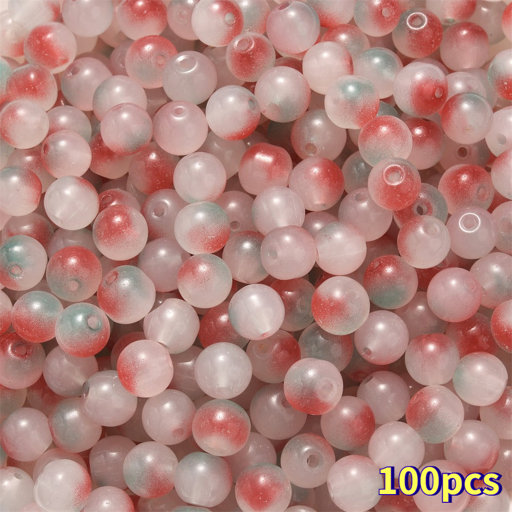 8 mm Glass Beads