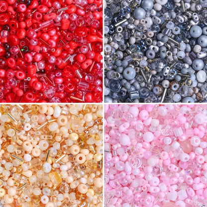 20g/bag Irregular Glass Seed Beads