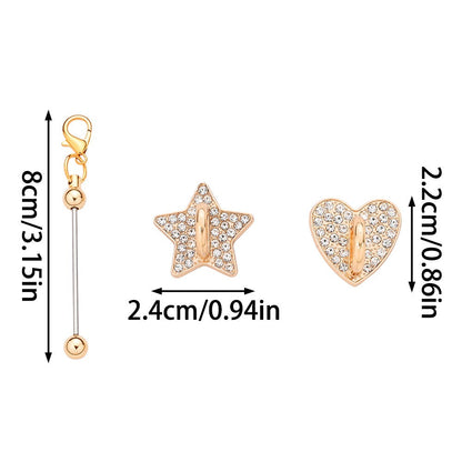 Micro Pave Rhinestone Charms Kit