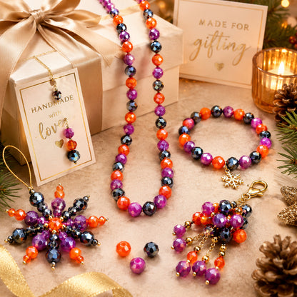 2000pcs 6mm Halloween Acrylic Faceted Wheel Beads