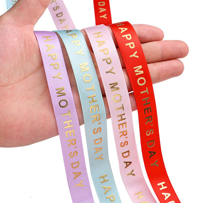 Happy Mother's Day Printed Ribbon