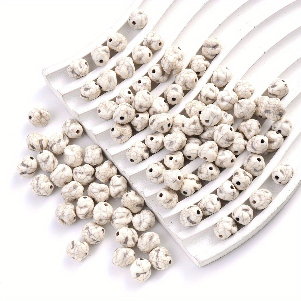 Irregular Acrylic Loose Spacer Beads