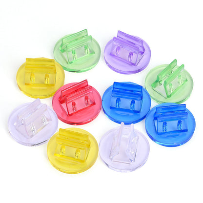 11x20 mm Clear Card Holder Clips