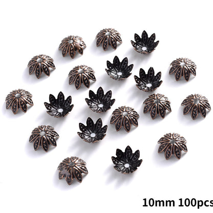 Lotus Metal Bead Caps