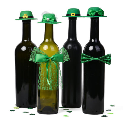 Green Bow Tie Cloth Decorations
