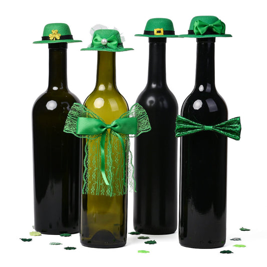Green Bow Tie Cloth Decorations