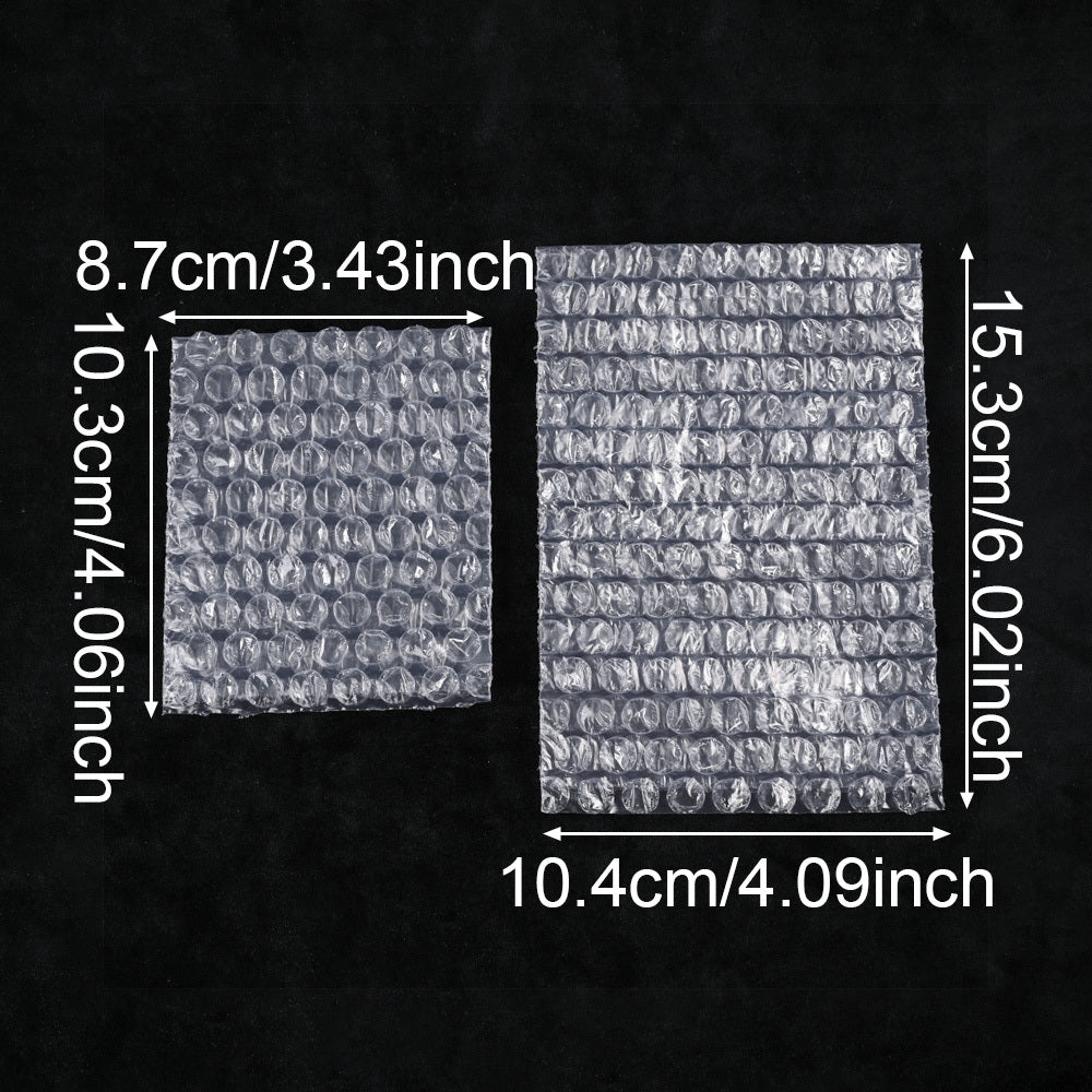 100PCS Transparent Bubble Protective Bags
