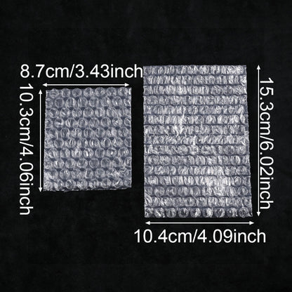 100PCS Transparent Bubble Protective Bags