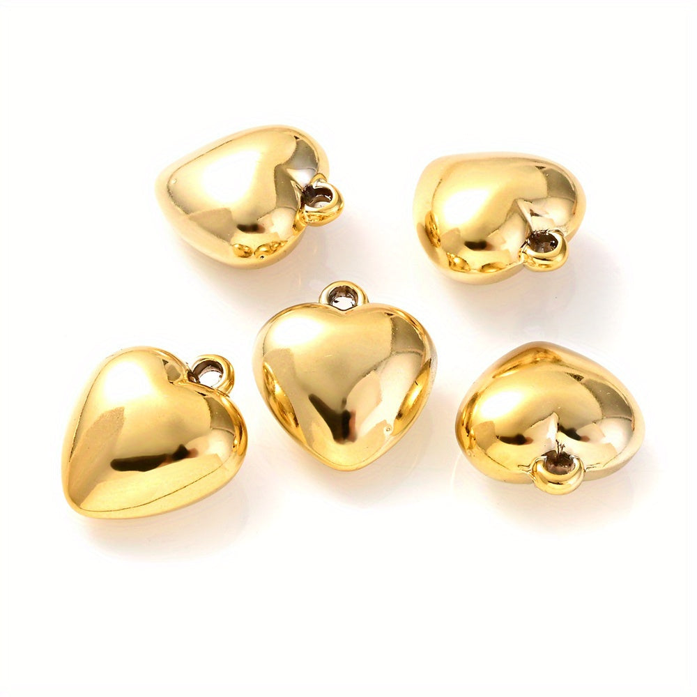 Gold Heart Pendants