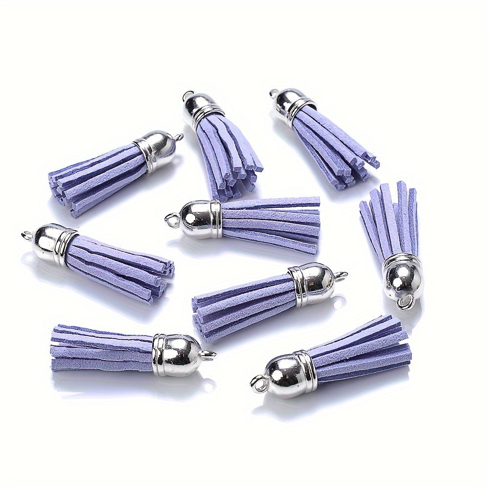 Colorful Polyester Tassel Pendants
