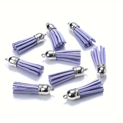 Colorful Polyester Tassel Pendants