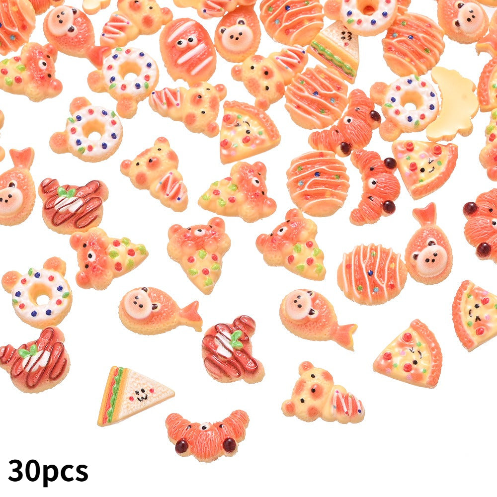 Mini Resin Decorative Beads