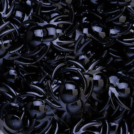 Black Resin Spider Decorations