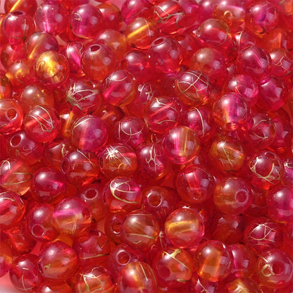Sparkling Acrylic Spacer Beads