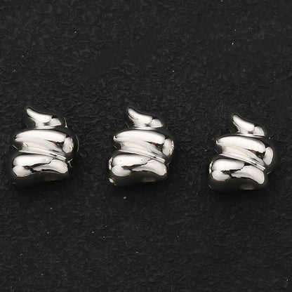 30/50PCS 14×11mm CCB Irregular Spacer Bead Set