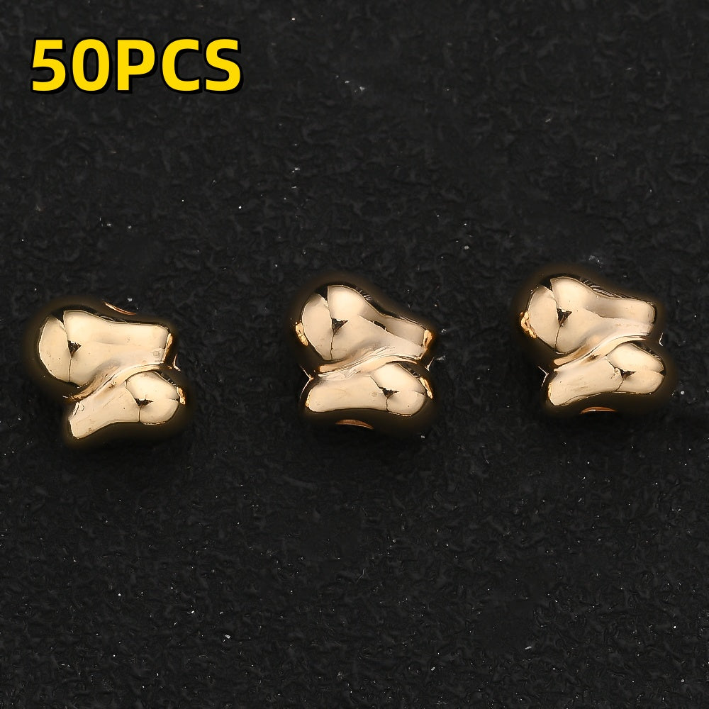 Irregular CCB Spacer Beads