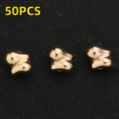 Irregular CCB Spacer Beads