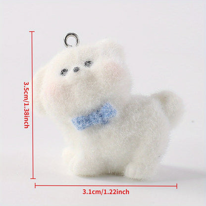 Resin Puppy Pendants