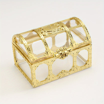 1pc Vintage Treasure Chest Storage Box