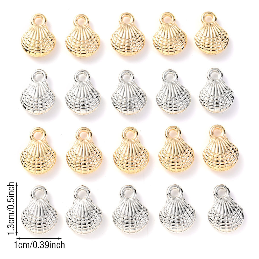 Shell CCB Spacer Beads