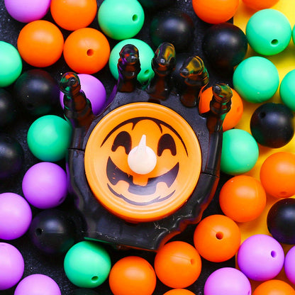 20pcs/lot 15mm Halloween Silicone Round Focal Beads