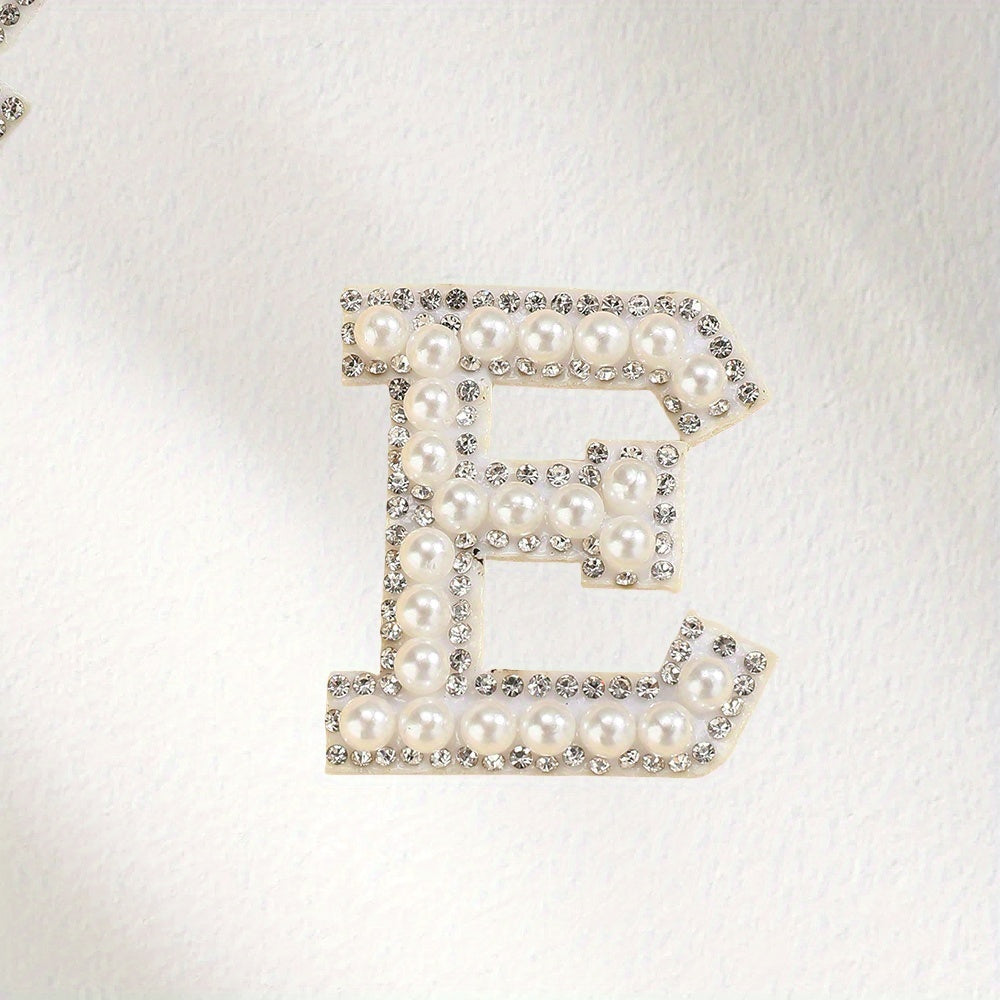 Alphabet Flatback Decorative Bead