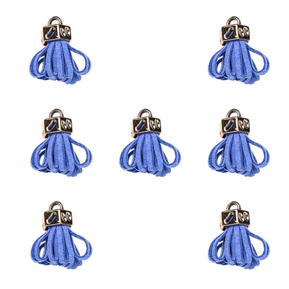 Fashion Mini Colorful Fringe with Golden Cap