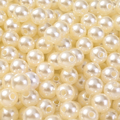 Colorful Imitation Pearl Acrylic Beads
