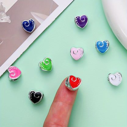 20pcs/set Tiny Crown Bear Heart CCB Beads