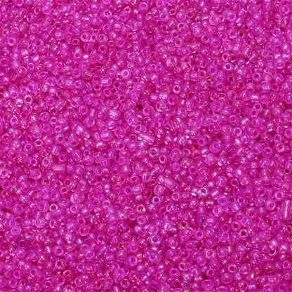 500PCS 3mm Clear Stained Glass Rice Bead Set