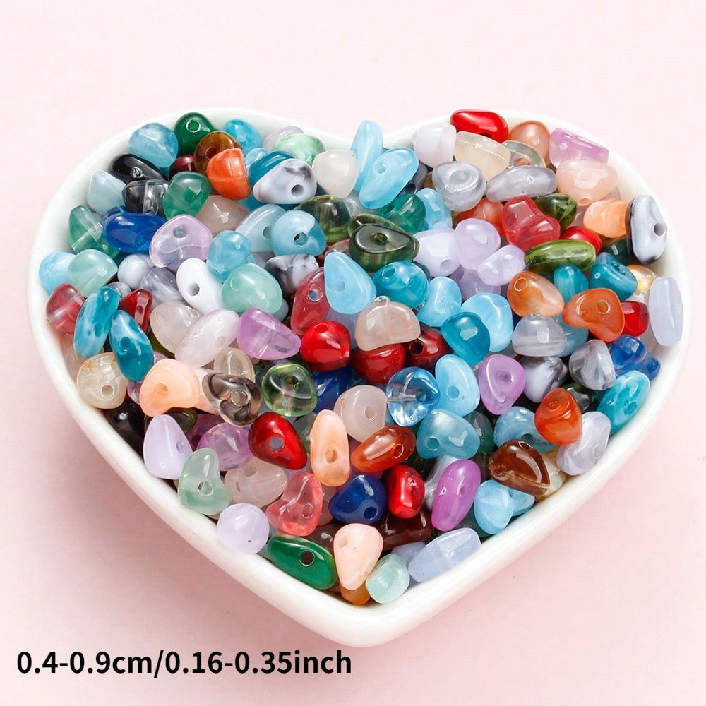 20/60/100g 4-9mm Acrylic Asymmetric Shape Beads
