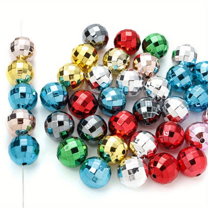Polygonal Ball Acrylic Beads