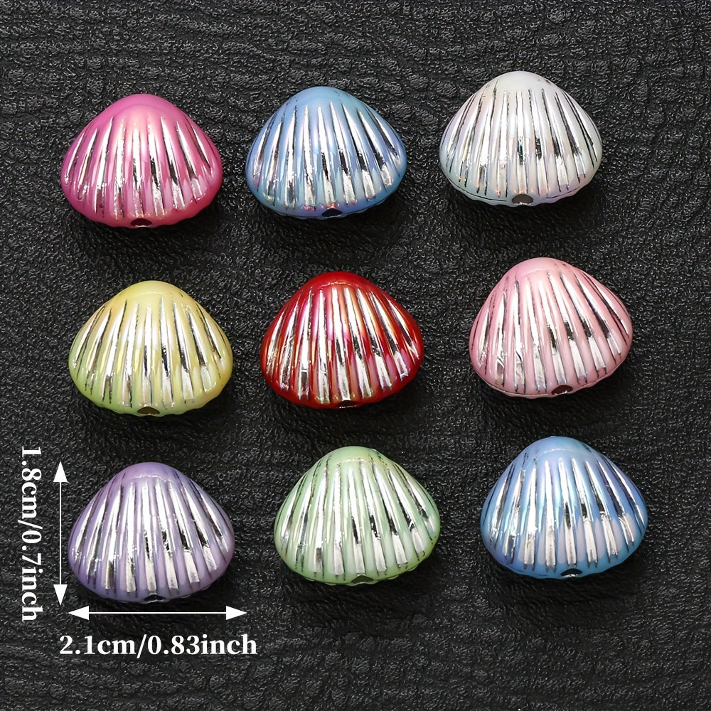 Shell Acrylic Beads