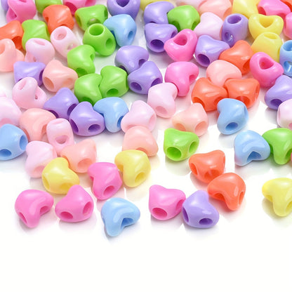 Solid Color Acrylic Star Beads