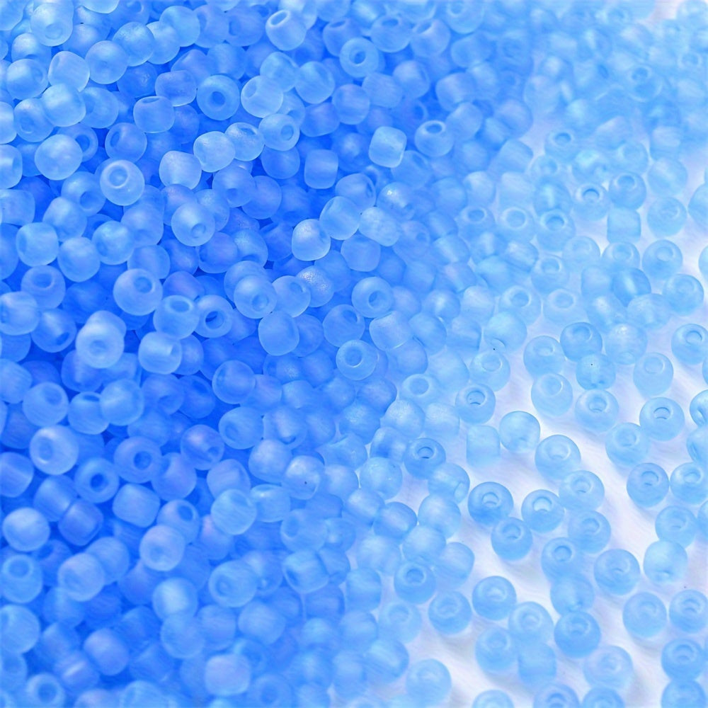 Colorful Frosted Seed Beads