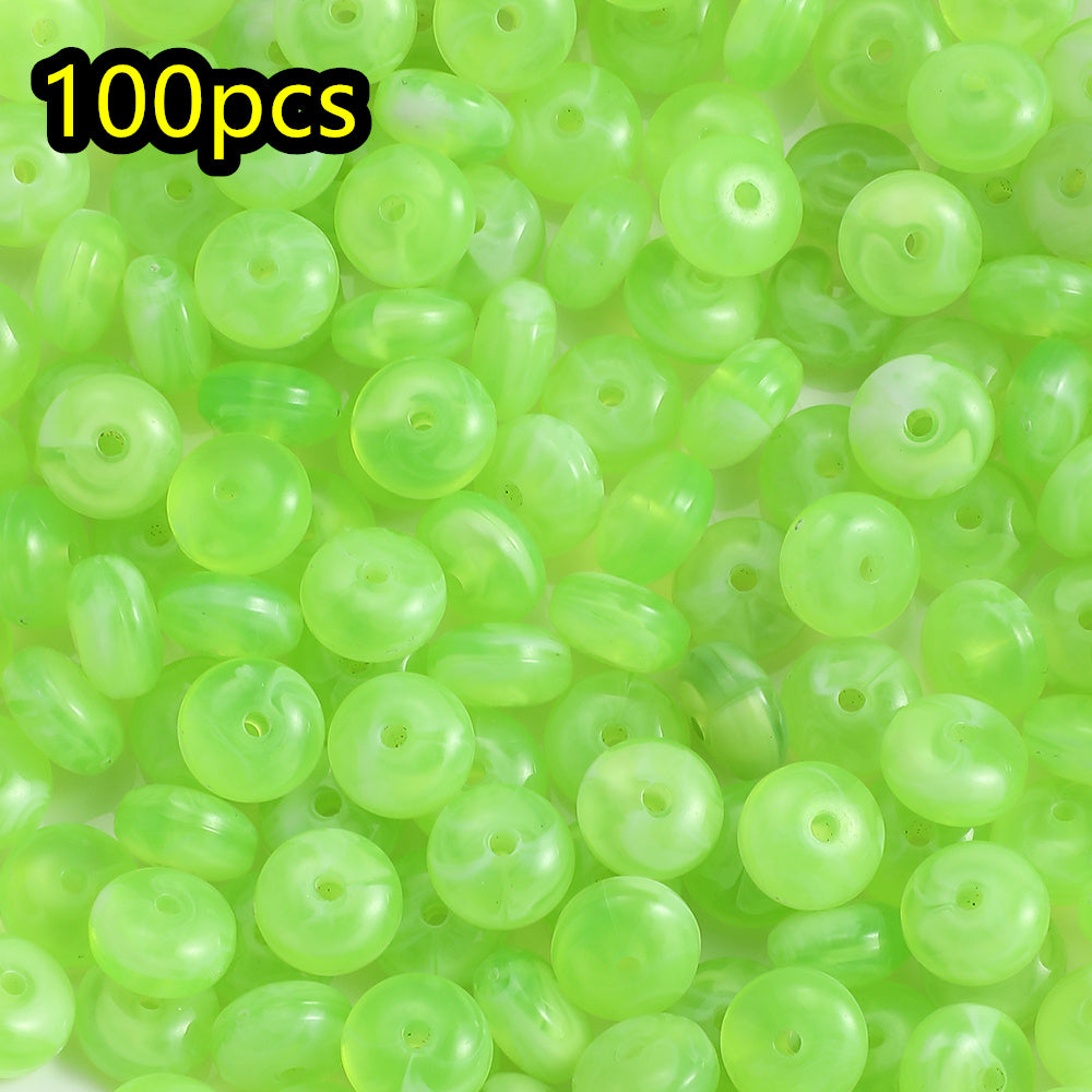 Yellow Lemon Acrylic Beads