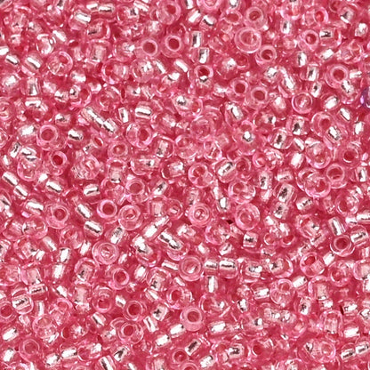 Silver Filled Glass Seed Beads