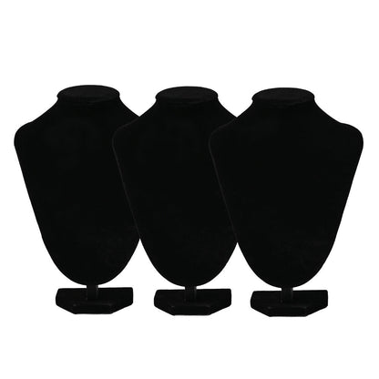 Black Velvet Necklace Display Stand