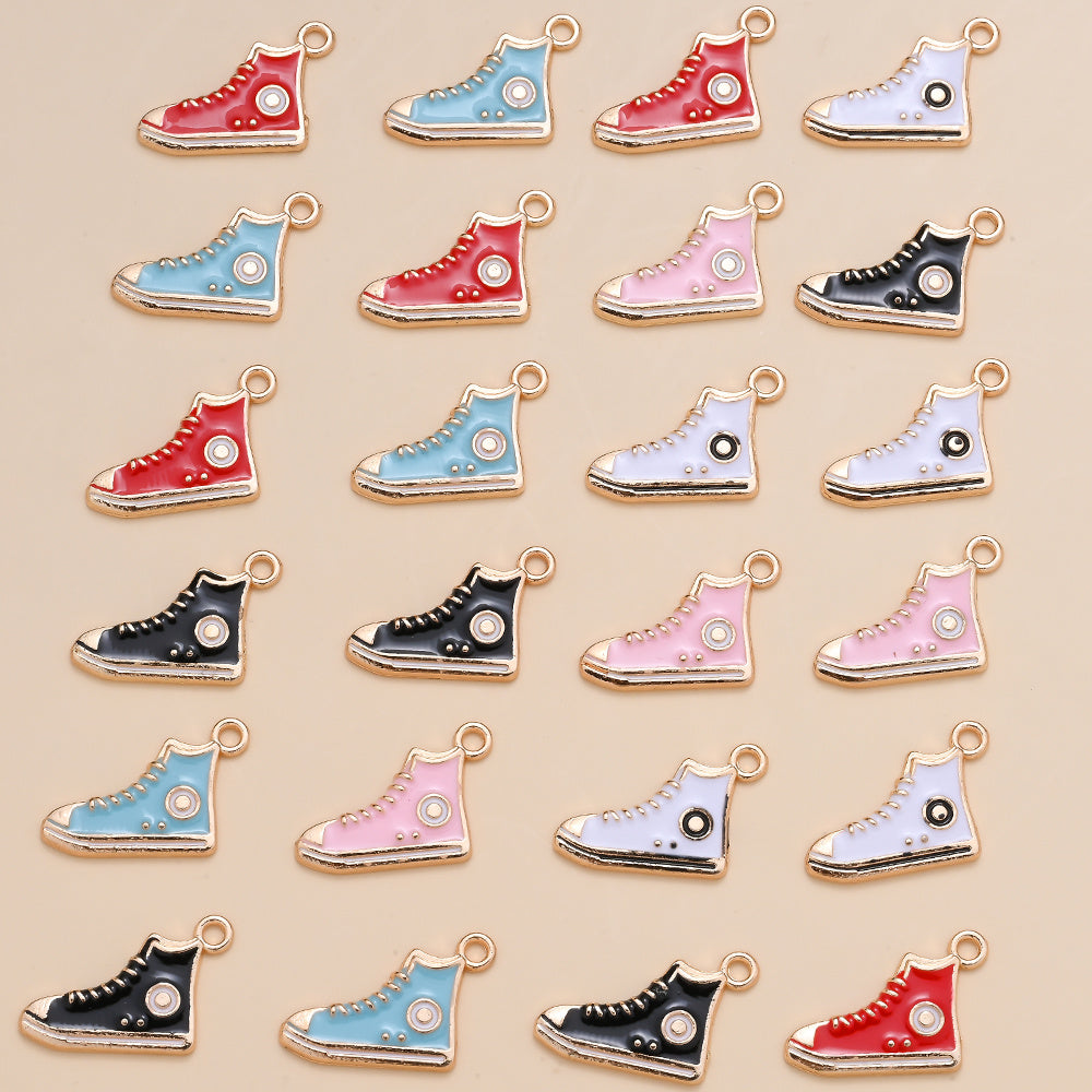 Canvas Shoe Alloy Charms