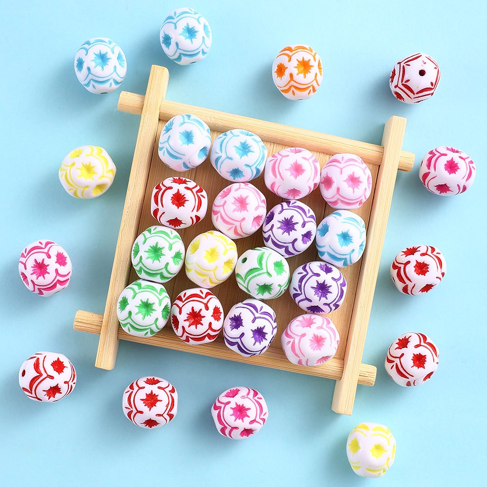 Skull Acrylic Spacer Beads