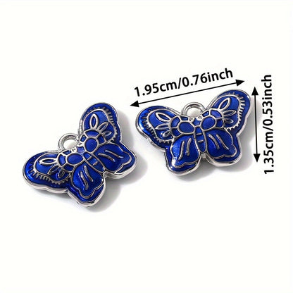 Butterfly Alloy Pendants