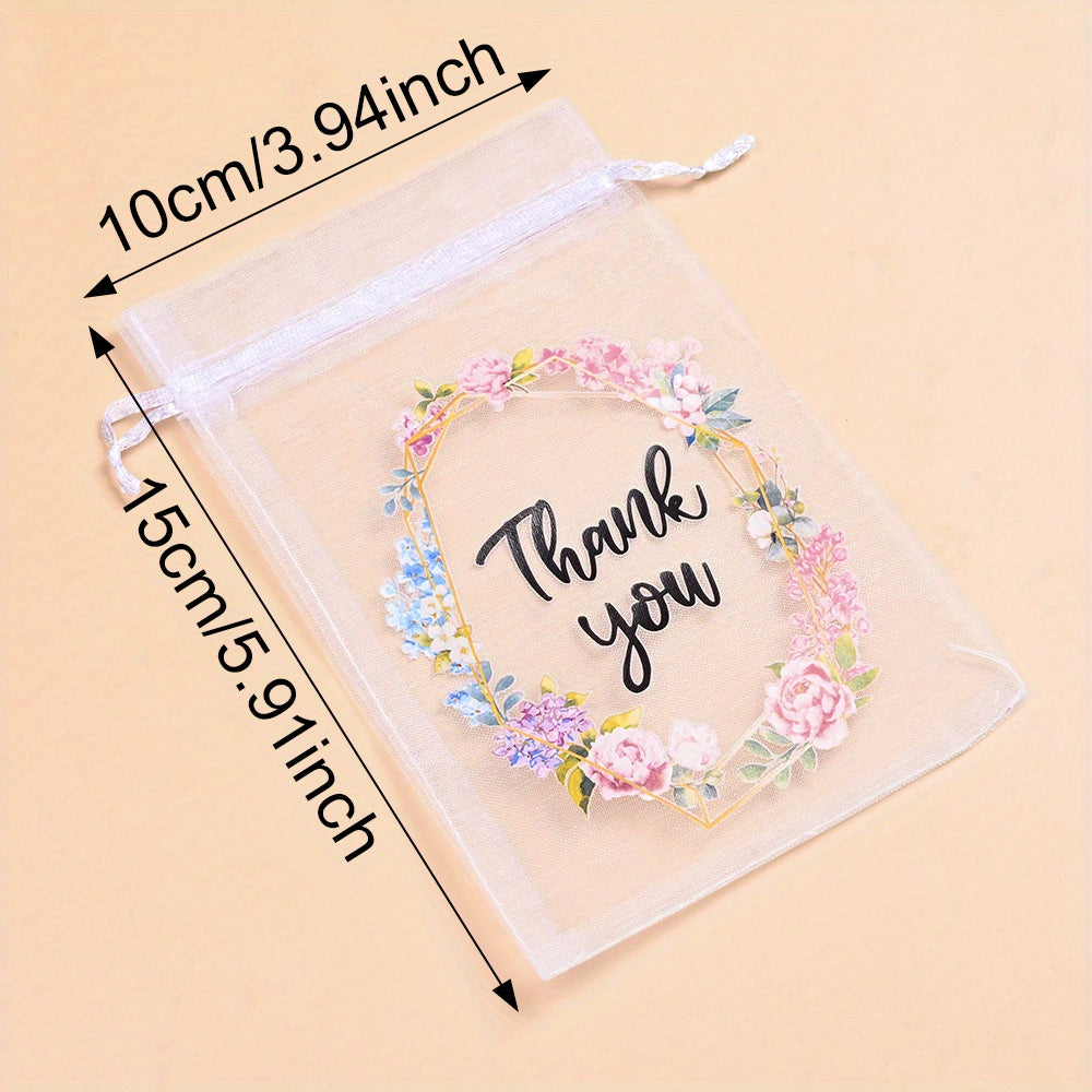 Bead Drawstring Bags