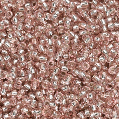 Silver Filled Glass Seed Beads