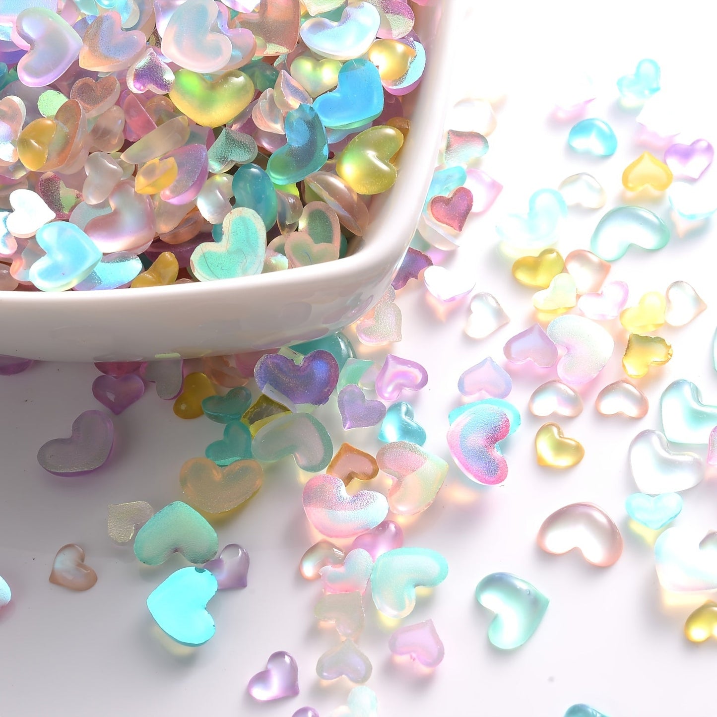 Cat Eye Love Acrylic Beads