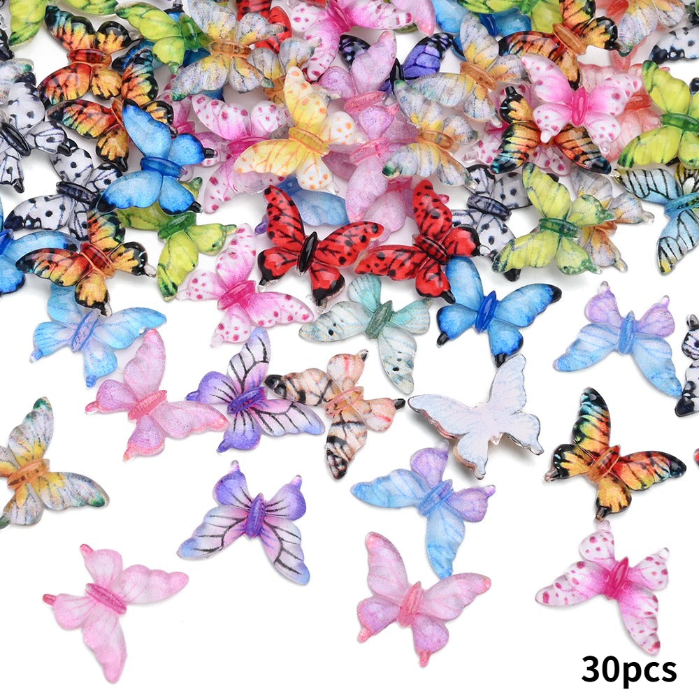 Butterfly Nail Art Ornaments