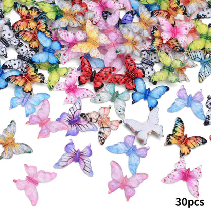 Butterfly Nail Art Ornaments