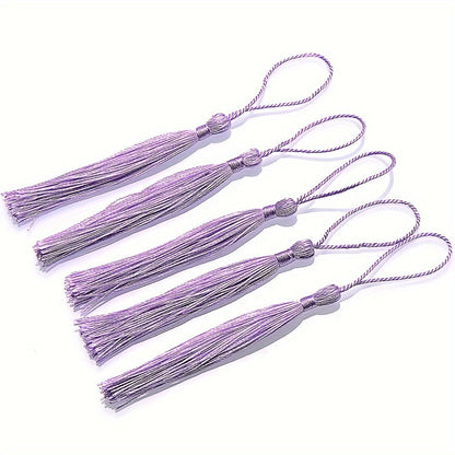 Vibrant Long Tassel Set