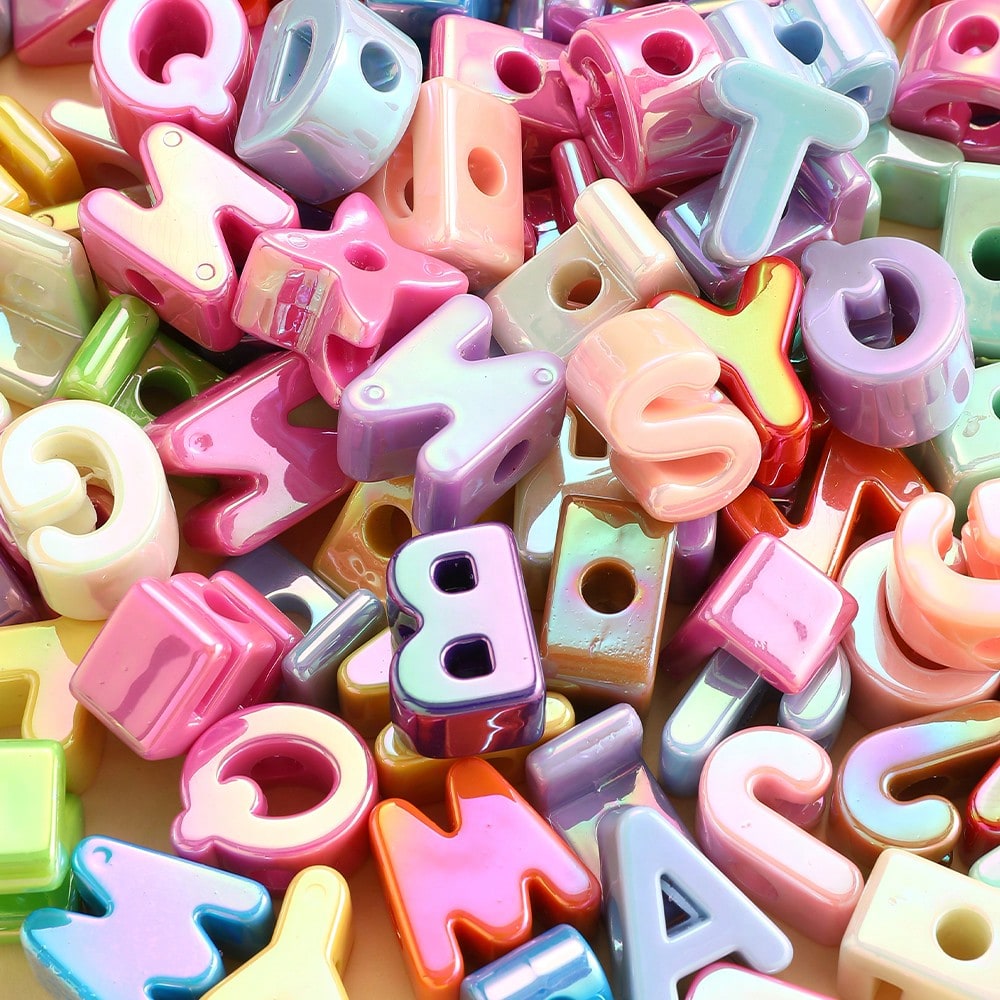 5/10/20/30pcs 16-23mm Acrylic Alphabet Beads